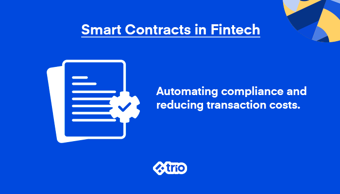 Smart Contracts in Fintech: Automating Compliance and Reducing Transaction Costs